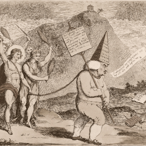 James Gilray' print of Johnson